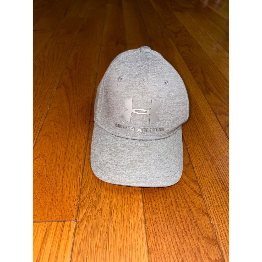 Under Armour Kids UA Classic Fit Baseball Cap Heather Grey Athletic Hat